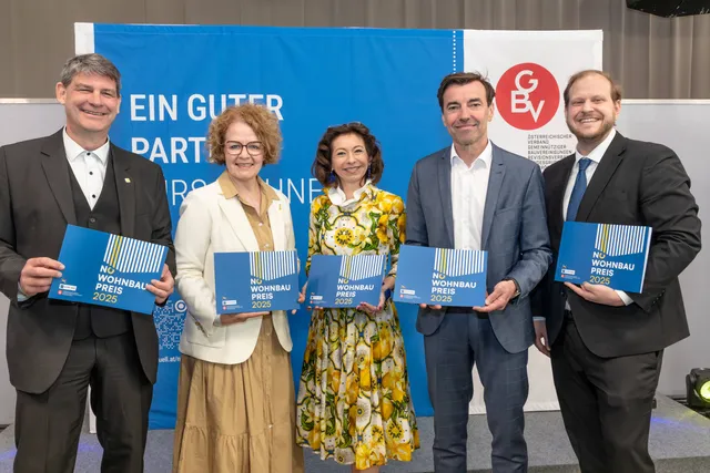 Niederösterreichischer Wohnbaupreis 2025 vergeben