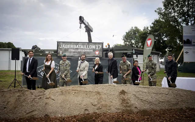 Bundesheer: Neues Werkstättengebäude in Erzherzog-Johann Kaserne