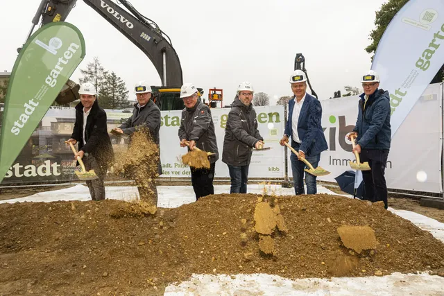 Baustart für Wohnprojekt Stadtgarten Schwechat