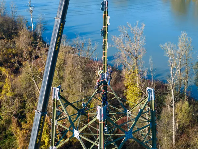 Bau der APG-Deutschlandleitung läuft auf Hochtouren