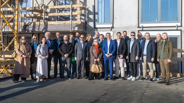 Dachgleiche für Wohnprojekt „The Anthony“ in Wien-Hernals