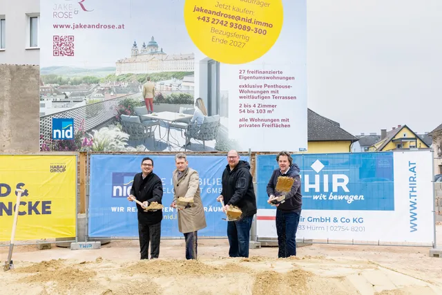 NID startet hochwertiges Wohnprojekt in Top-Lage am Boulevard Melk