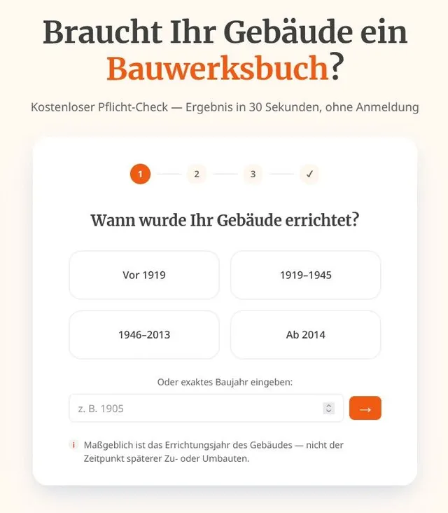 Bauwerksbuch-Pflicht in Wien: Kostenloser Online-Check zeigt Eigentümern ihre Frist