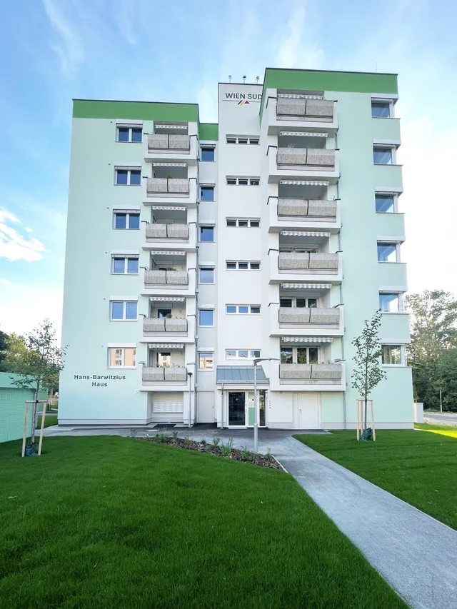 „Wien-Süd“: Totalsanierung und Dekarbonisierung in der Bestandsanlage Josef-Bierenz-Gasse 12-14, Wiener Neustadt