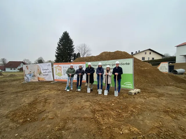 ÖWG Wohnbau: Spatenstich in St.Florian