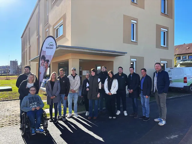 ÖWG  übergibt acht Mietwohnungen in Heiligenkreuz