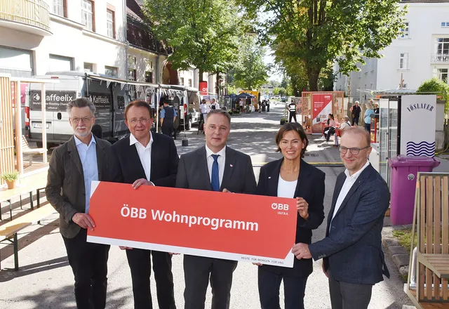 ÖBB präsentiert Wohnhausprojekt für Schichtarbeiter in St. Pölten