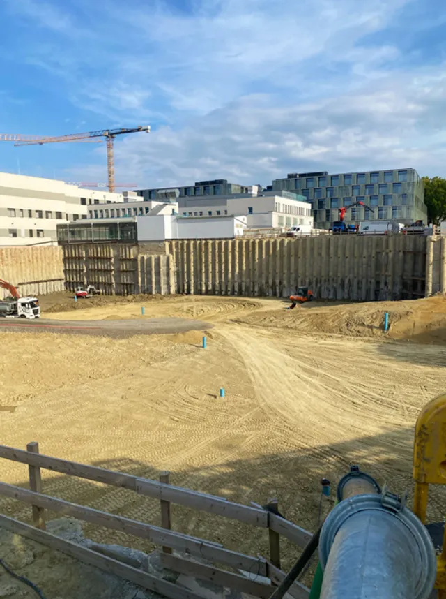 Aus Erdaushub wird neuer Ziegel