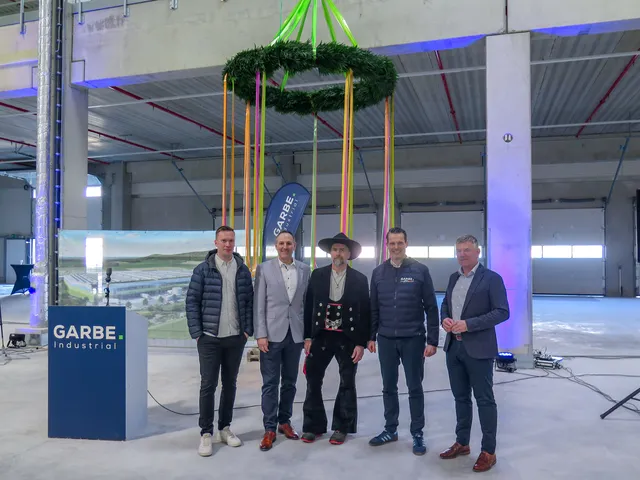 Richtfest im Garbe Industrial Park Kupferzell