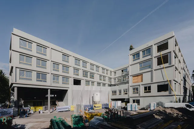 Rohbau "bafep21" fertiggestellt