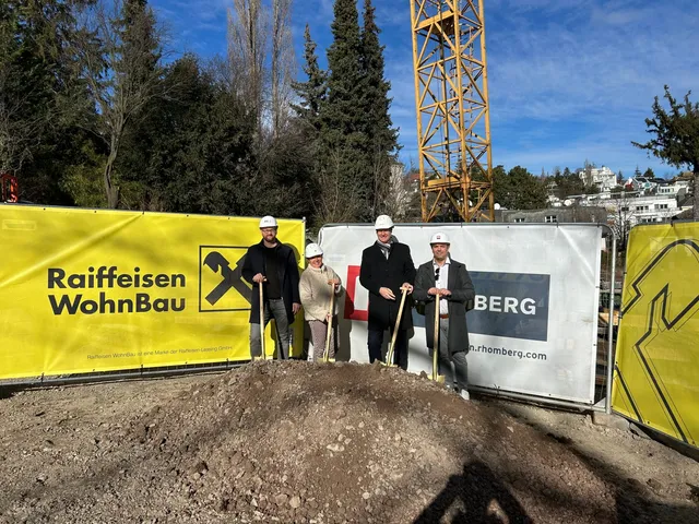 Baustart am Gallitzinberg