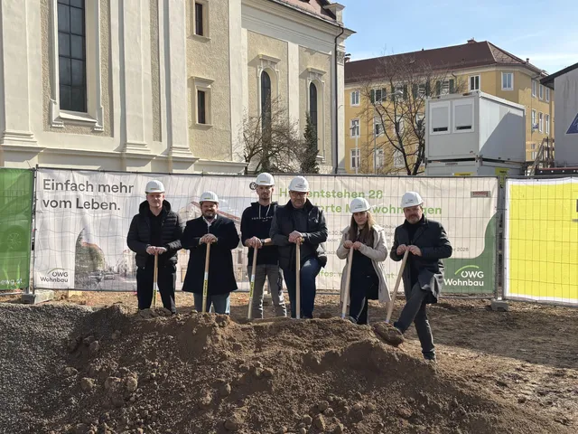 ÖWG Wohnbau startet Wohnprojekt in Graz Eggenberg