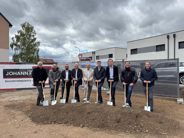 Spatenstich für „Stonefield Living“ in Neunkirchen
