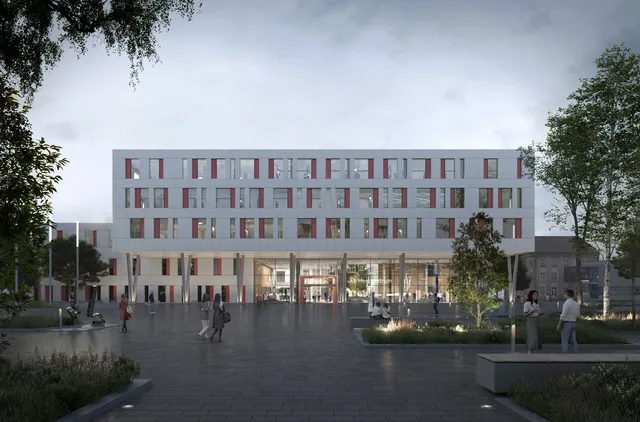 Innovative Gesundheitsbauten, die Funktionalität, Design und menschliche Anforderungen vereinen