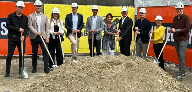 Spatenstich für Raiffeisen Wohnbau-Projekt
