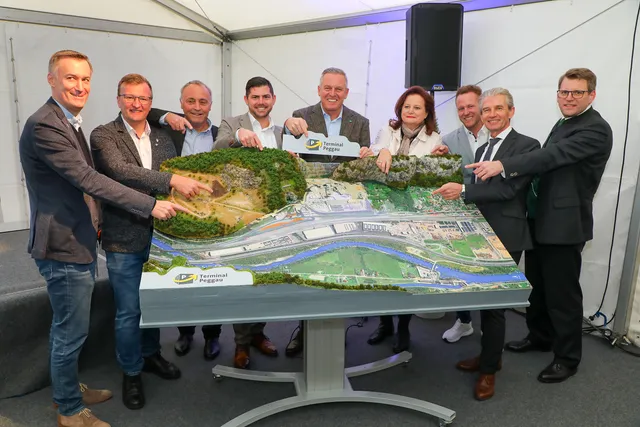 Baustart für neues intermodales Terminal in Peggau