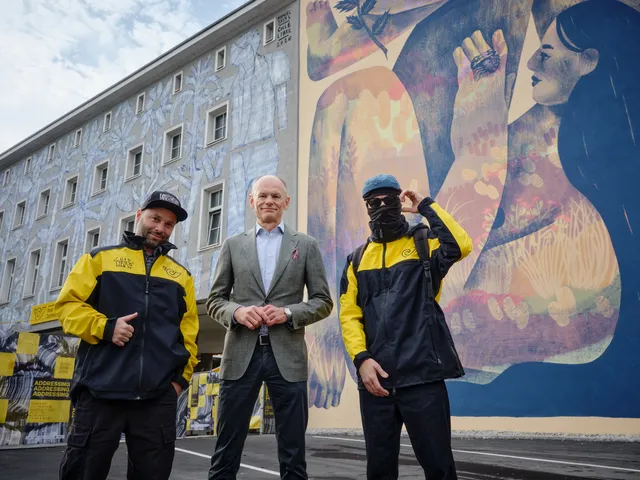 Post City Linz wird zum urbanen Kunstort P