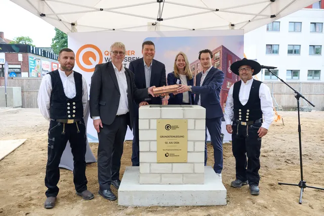 Grundsteinlegung für „Quartier Wandsbek Markt“ in Hamburg