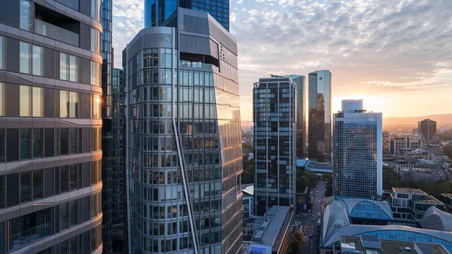 Union Investment vermietet zwei Etagen im Frankfurter Aqua Tower