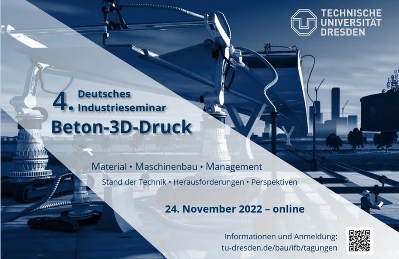 4. Deutsches Industrieseminar Beton-3D-Druck