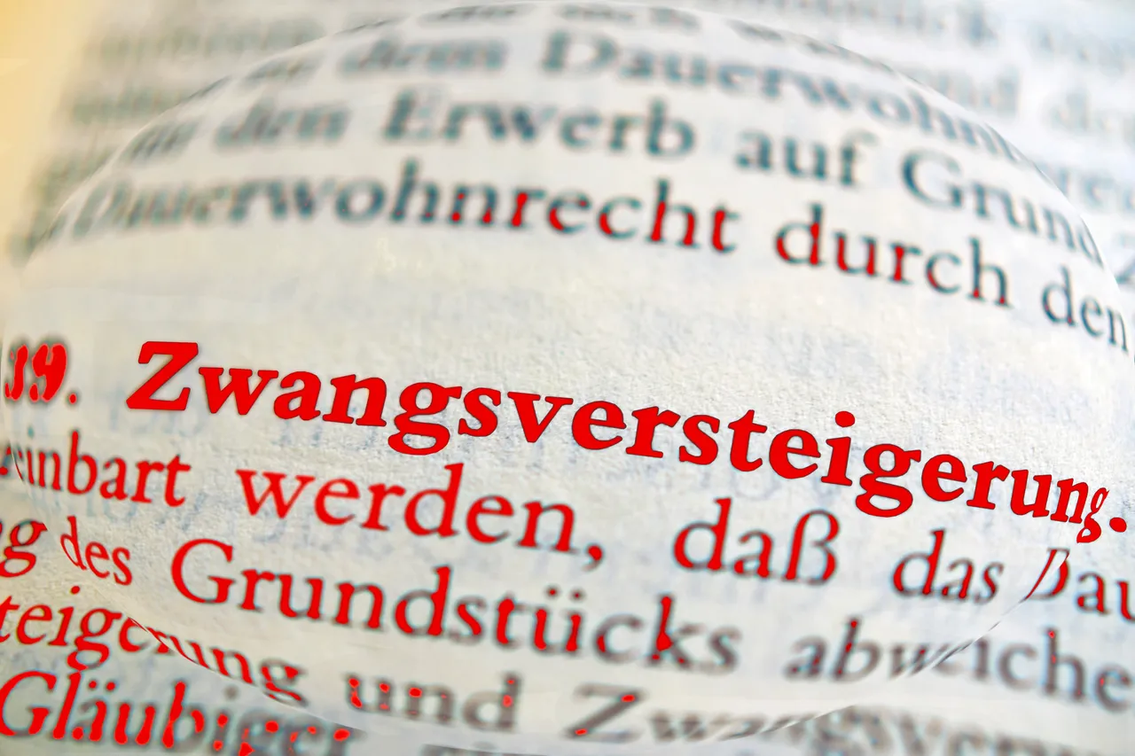 Zwangsversteigerung