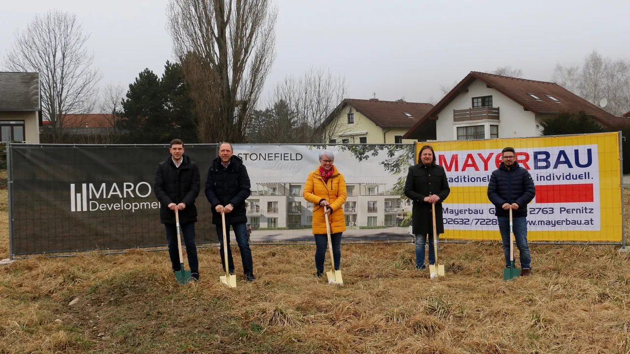 „Stonefield Living“ in Winzendorf