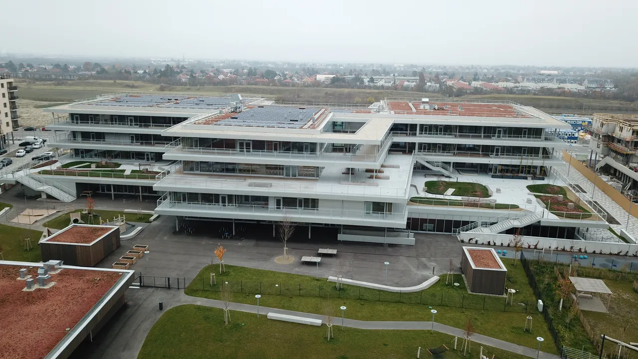 Liselotte-Hansen-Schmidt-Campus in der Seestadt Aspern