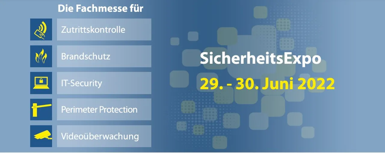 SicherheitsExpo findet von 29.-30. Juni in München statt