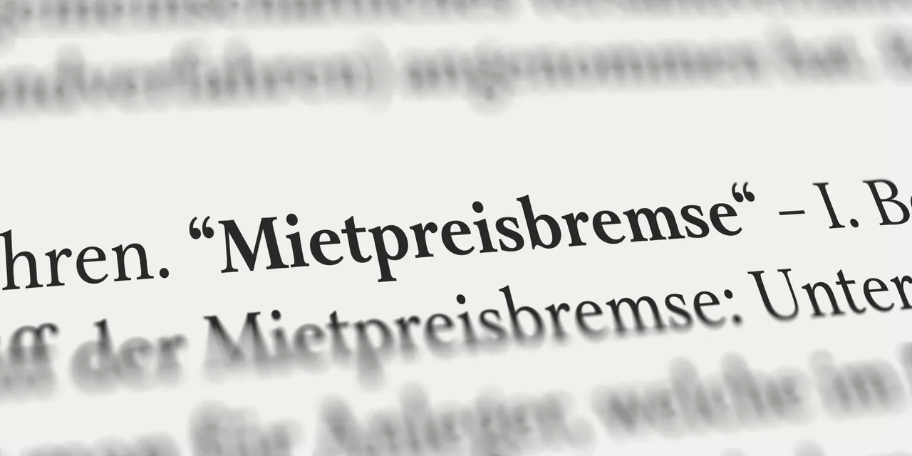 Mietpreisbremse