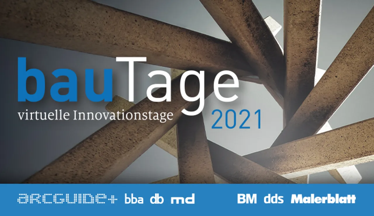 bauTage 2021 finden virtuell statt