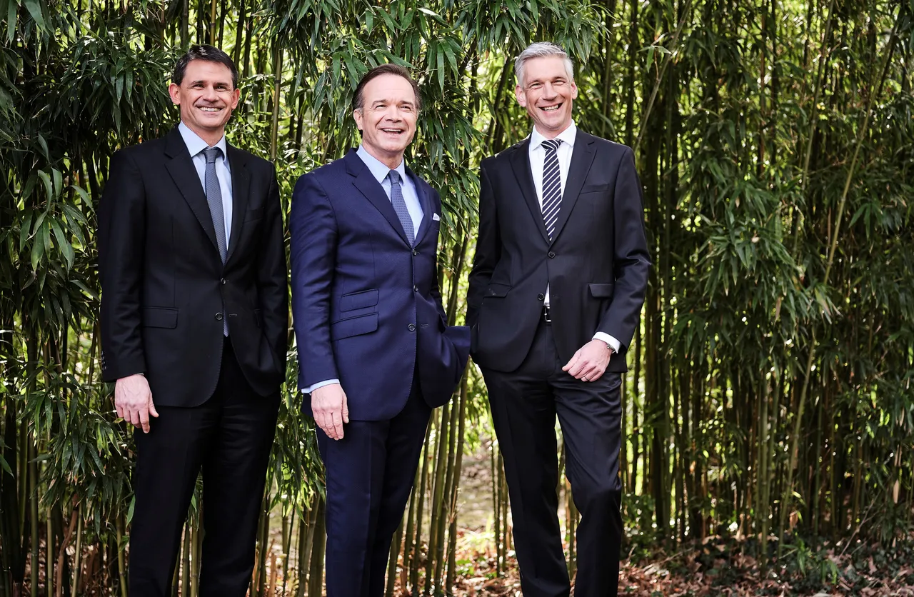 Patric Thate (CFO), Thomas G. Winkler (CEO), Martin Löcker (COO)