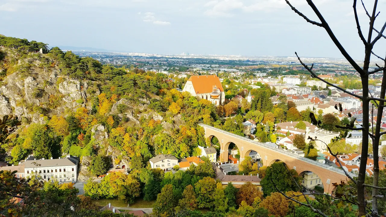 Blick über Mödling