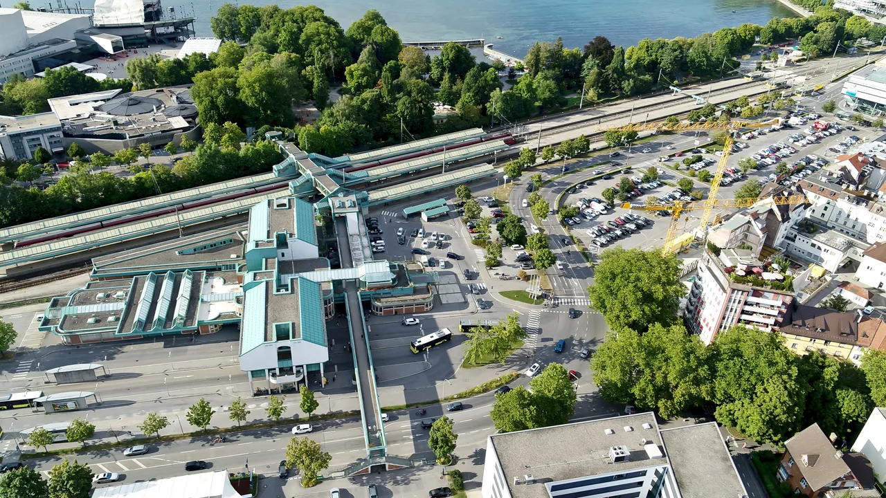 Bahnhof Bregenz bekommt 2025 ein Ausweichgebäude