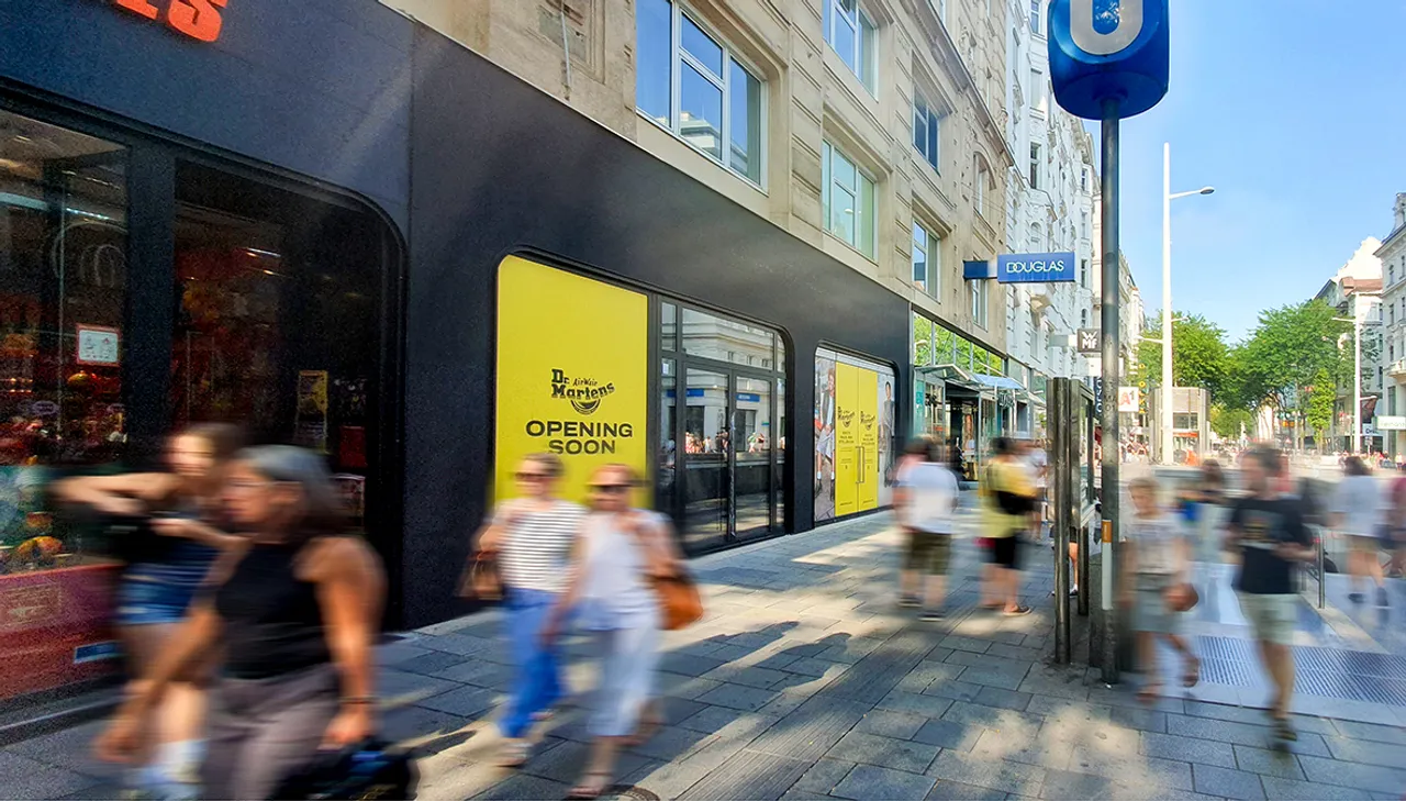 COMFORT Austria vermittelt ersten Store in Österreich für Dr. Martens in Wien