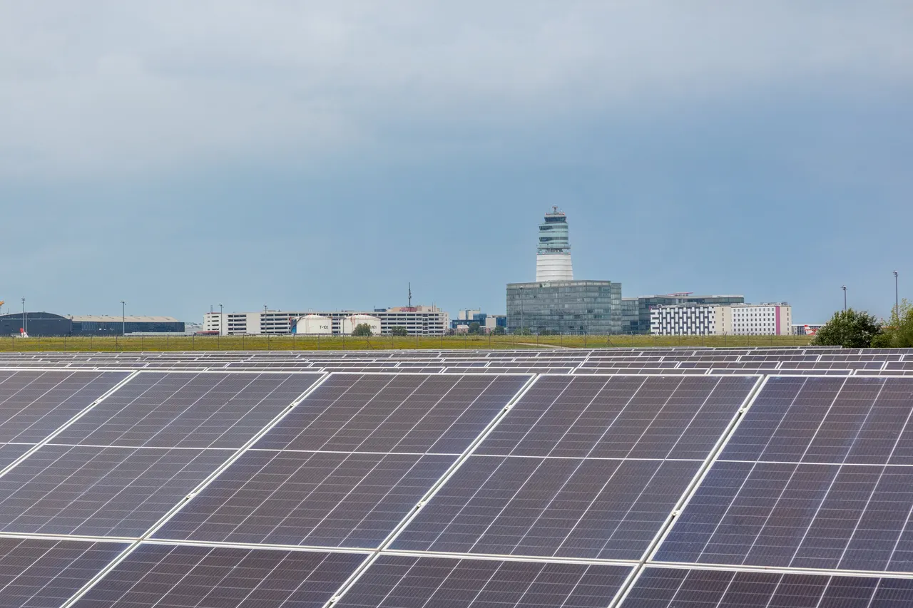 PV Anlage - Flughafen Wien