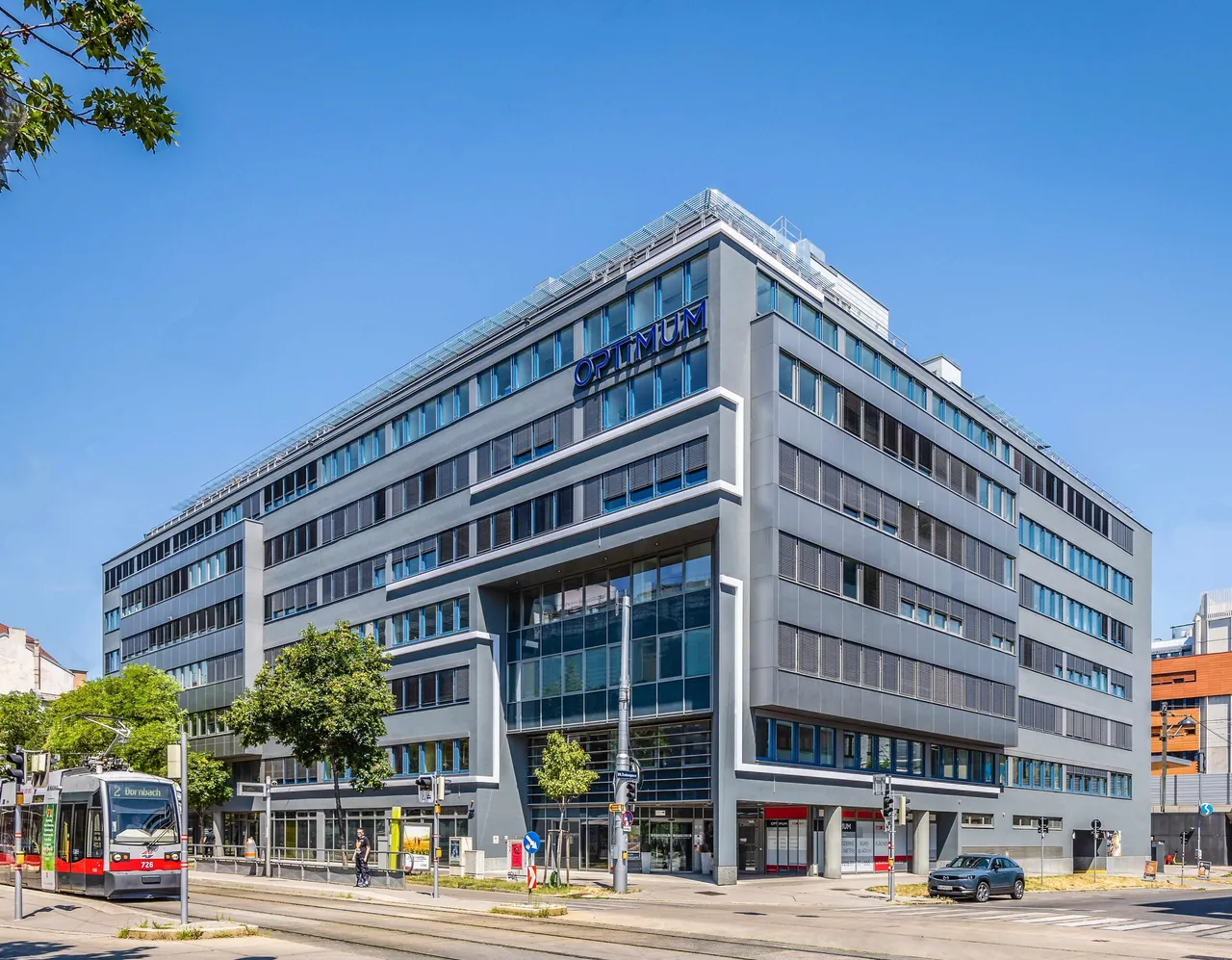 Vollvermietung der Büroimmobilie „OPTIMUM“ in Wien