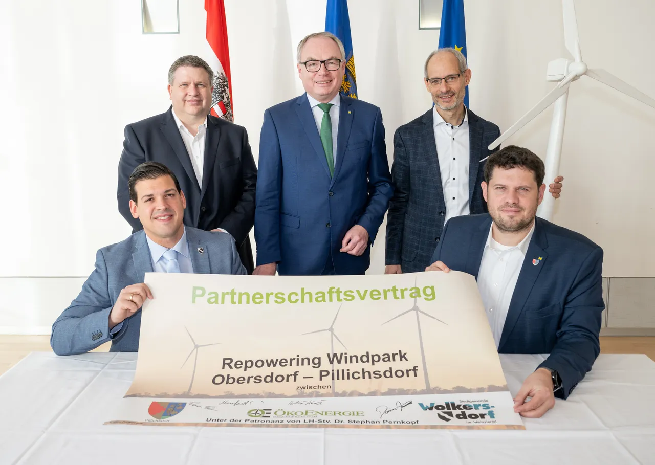 Windpark Pillichsdorf wird modernisiert und erweitert