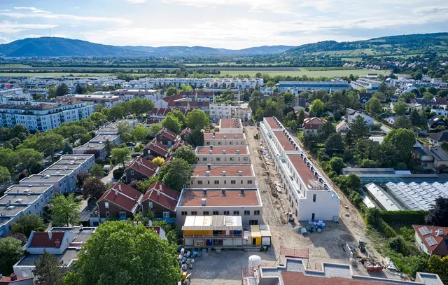 VI-Engineers-Wohnprojekt in Stammersdorf kurz vor der Fertigstellung