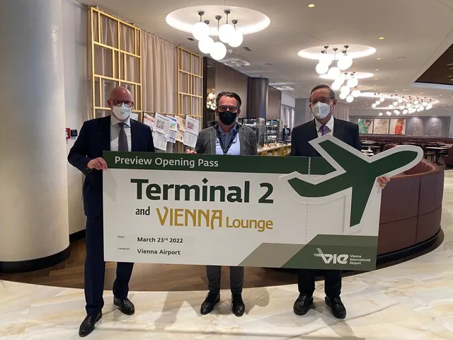 Neue Vienna Lounge am Flughafen Wien