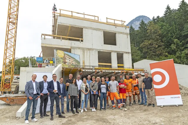 Firstfeier für PRISMA-Projekt in Innsbruck