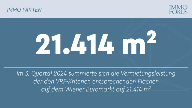 Büromarkt Wien: Vermietungsleistung stark gesunken