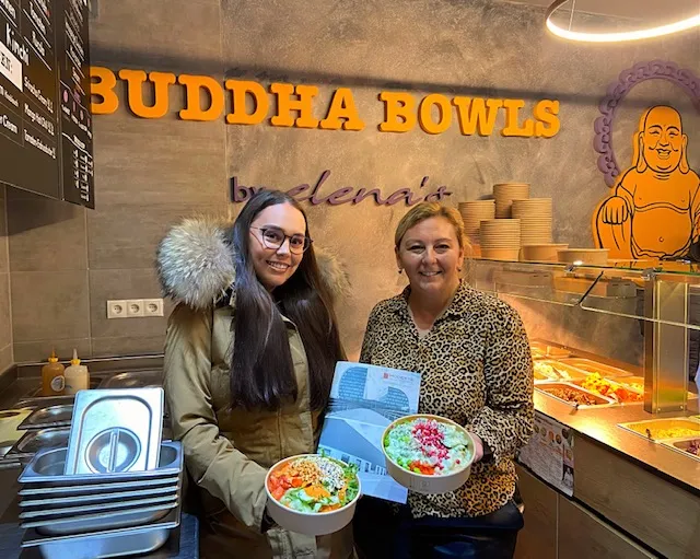 Modesta vermittelt Produktionsstätte an Buddha Bowls by elena’s