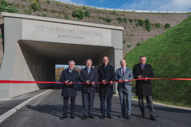 Greiner-Brücke feierlich eröffnet