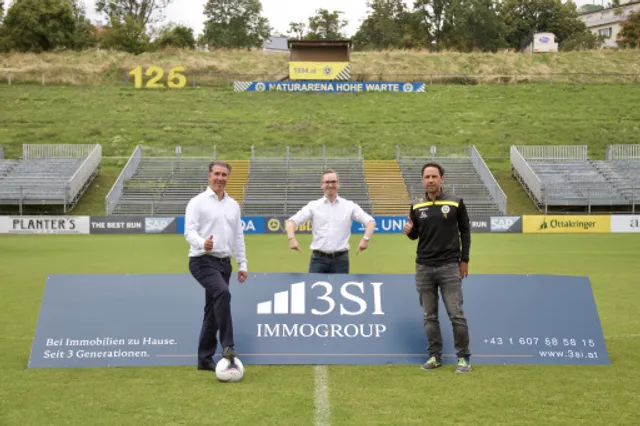 3SI Immogroup sponsert First Vienna FC