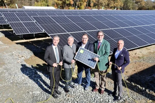 Photovoltaik-Park Neudau geht in Betrieb