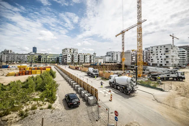 Herausforderung Baustellenlogistik