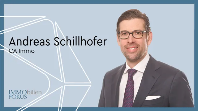 CA Immo verlängert mit Andreas Schillhofer vorzeitig um drei Jahre