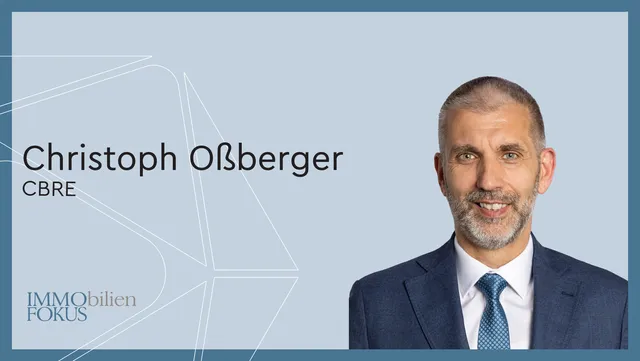 Christoph Ossberger leitet CBRE-Standort West in Salzburg