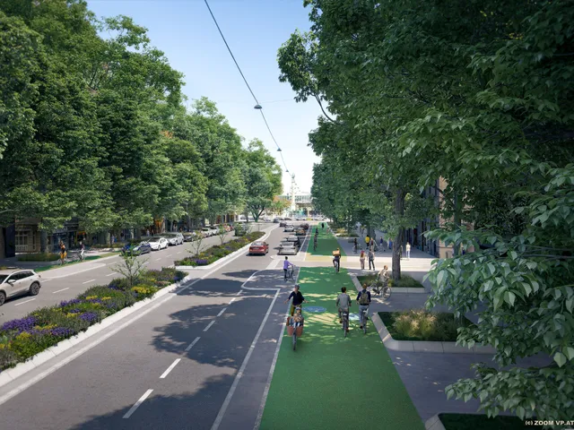 Wien plant "Mega-Radhighway" von Kagran in die City