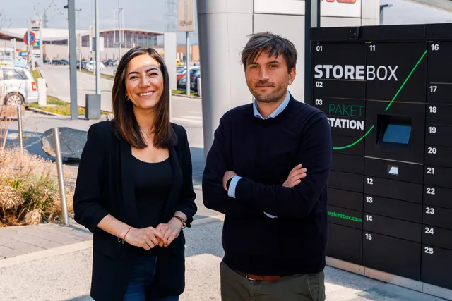 Storebox eröffnet erste Paketwand beim Shoppingcenter G3